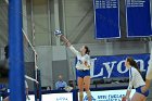 VB vs USCGA  Wheaton College Women's Volleyball vs U.S. Coast Guard Academy. - Photo by Keith Nordstrom : Wheaton, Volleyball